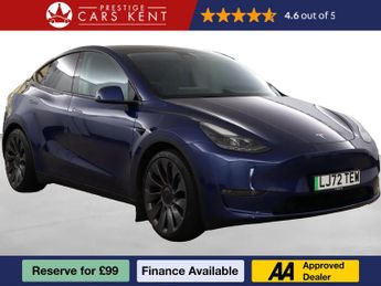 Tesla Model Y (Dual Motor) Performance SUV 5dr Electric Auto 4WDE (426 bhp)