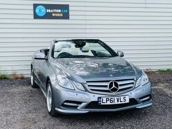 Mercedes E Class 2.1 E220 CDI BlueEfficiency Sport Cabriolet G-Tronic+ Euro 5 (s/