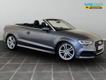 Audi A3 Cabriolet 1.4 TFSI CoD S line S Tronic Euro 6 (s/s) 2dr