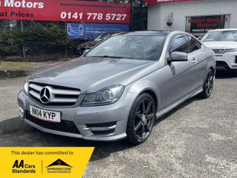 Mercedes-Benz C Class 2.1 C250 CDI AMG Sport Edition G-Tronic+ Euro 5 (s/s) 2dr