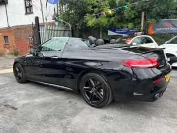 Mercedes-Benz C Class 3.0 C43 V6 AMG (Premium Plus) Cabriolet G-Tronic+ 4MATIC Euro 6 