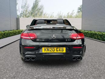 Mercedes-Benz C Class 3.0 C43 V6 AMG (Premium Plus) Cabriolet G-Tronic+ 4MATIC Euro 6 