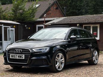 Audi A3 2.0 TFSI S line Sportback S Tronic quattro Euro 6 (s/s) 5dr