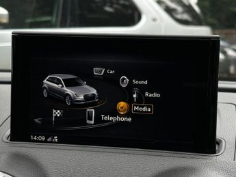 Audi A3 2.0 TFSI S line Sportback S Tronic quattro Euro 6 (s/s) 5dr