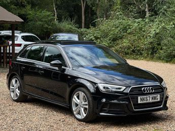 Audi A3 2.0 TFSI S line Sportback S Tronic quattro Euro 6 (s/s) 5dr