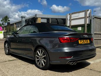 Audi A3 Cabriolet 2.0 TDI Sport S Tronic quattro Euro 6 (s/s) 2dr (Nav)