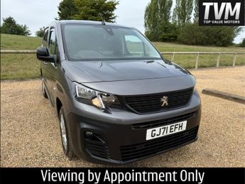 Peugeot Partner 1.5 BlueHDi 1000 Asphalt Premium Standard Panel Van EAT8 SWB Eur