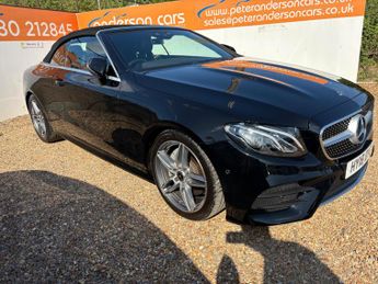Mercedes E Class 2.0 E220d AMG Line Cabriolet G-Tronic+ Euro 6 (s/s) 2dr