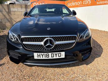 Mercedes-Benz E Class 2.0 E220d AMG Line Cabriolet G-Tronic+ Euro 6 (s/s) 2dr