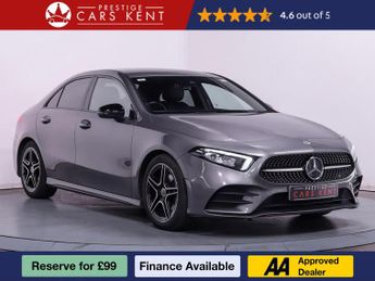 Mercedes A Class 1.3 A180 AMG Line (Executive) Saloon 4dr Petrol 7G-DCT Euro 6 (s