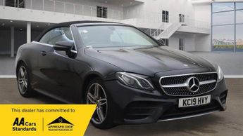 Mercedes E Class 2.0 E220d AMG Line Cabriolet G-Tronic+ Euro 6 (s/s) 2dr