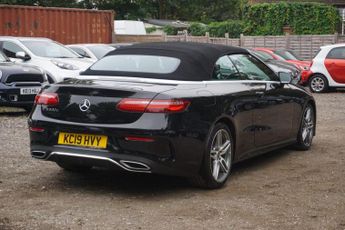 Mercedes-Benz E Class 2.0 E220d AMG Line Cabriolet G-Tronic+ Euro 6 (s/s) 2dr