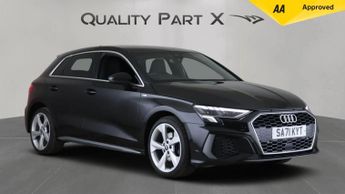 Audi A3 1.4 TFSIe 40 S line Sportback S Tronic Euro 6 (s/s) 5dr 13kWh