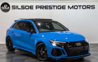 Audi A3 2.5 RS 3 Sportback Launch Edition TFSI Quattro Semi-Auto 4WD 5dr