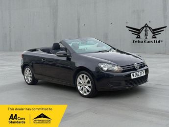 Volkswagen Golf TDi 1.6 TDI BlueMotion Tech SE Cabriolet Euro 5 (s/s) 2dr