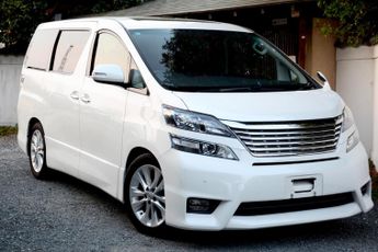 Toyota Vellfire 3.5 V6 Twin Sunroofs-Jap service History