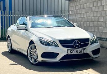 Mercedes E Class 3.0 E350d V6 AMG Line Edition Cabriolet G-Tronic+ Euro 6 (s/s) 2