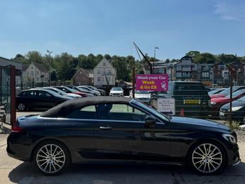 Mercedes-Benz C Class 2.1 C220d AMG Line Cabriolet G-Tronic+ Euro 6 (s/s) 2dr
