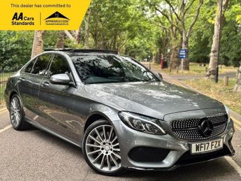 Mercedes C Class 2.1 C250d AMG Line (Premium Plus) G-Tronic+ Euro 6 (s/s) 4dr