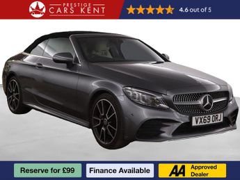Mercedes C Class 2.0 C300 AMG Line (Premium) Cabriolet 2dr Petrol G-Tronic+ Euro 