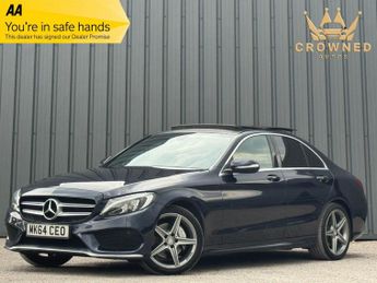 Mercedes C Class 2.1 C220 BlueTEC AMG Line (Premium) G-Tronic+ Euro 6 (s/s) 4dr