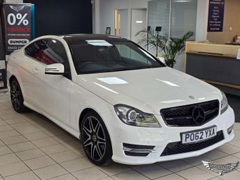 Mercedes C Class 1.6 C180 BlueEfficiency AMG Sport Plus G-Tronic+ Euro 5 (s/s) 2d