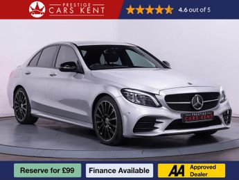 Mercedes C Class 2.0 C220d AMG Line (Premium) Saloon 4dr Diesel G-Tronic+ Euro 6 