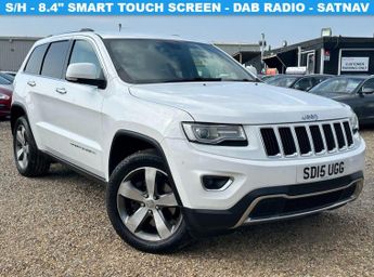 Jeep Grand Cherokee 3.0 V6 CRD LIMITED 5d 247 BHP 8.4'' SMART TOUCH SCREEN - DAB RAD