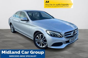 Mercedes C Class 2.1 C250d Sport (Premium Plus) 7G-Tronic+ Euro 6 (s/s) 4dr