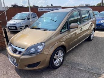 Vauxhall Zafira 1.8 16V Exclusiv Euro 5 5dr
