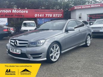 Mercedes C Class 2.1 C220 CDI AMG Sport Edition G-Tronic+ Euro 5 (s/s) 2dr