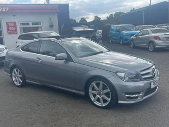 Mercedes-Benz C Class 2.1 C220 CDI AMG Sport Edition G-Tronic+ Euro 5 (s/s) 2dr