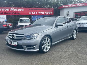Mercedes-Benz C Class 2.1 C220 CDI AMG Sport Edition G-Tronic+ Euro 5 (s/s) 2dr