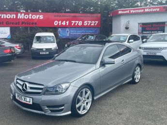 Mercedes-Benz C Class 2.1 C220 CDI AMG Sport Edition G-Tronic+ Euro 5 (s/s) 2dr