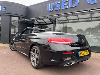 Mercedes-Benz C Class 2.1 C220d AMG Line (Premium Plus) Cabriolet 2dr Diesel G-Tronic+