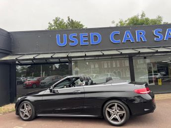Mercedes-Benz C Class 2.1 C250d AMG Line (Premium Plus) Cabriolet 2dr Diesel G-Tronic+
