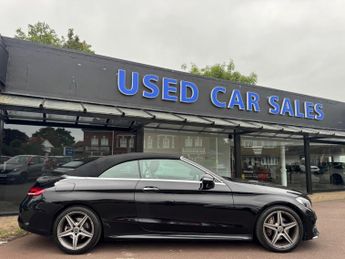 Mercedes-Benz C Class 2.1 C220d AMG Line Cabriolet G-Tronic+ Euro 6 (s/s) 2dr