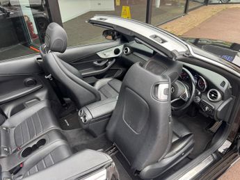 Mercedes-Benz C Class 2.1 C220d AMG Line (Premium Plus) Cabriolet 2dr Diesel G-Tronic+