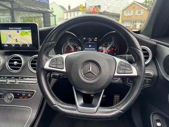 Mercedes-Benz C Class 2.1 C220d AMG Line (Premium Plus) Cabriolet 2dr Diesel G-Tronic+