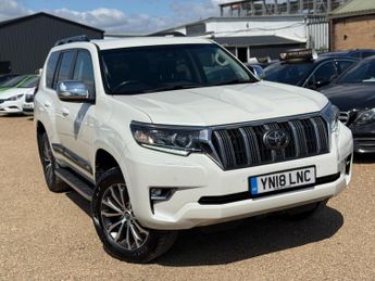 Toyota Land Cruiser 2.8D Invincible Auto 4WD Euro 6 5dr (7 Seat)