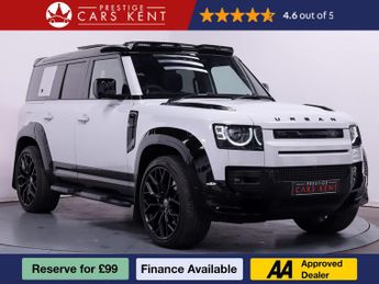 Land Rover Defender 5.0 P525 V8 SUV 5dr Petrol Auto 4WD Euro 6 (s/s) (525 ps)