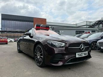 Mercedes E Class 2.0 E220d AMG Line Night Edition (Premium Plus) Cabriolet G-Tron