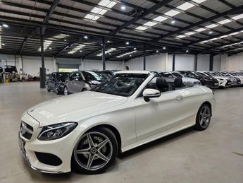 Mercedes C Class 2.1 C220d AMG Line (Premium Plus) Cabriolet G-Tronic+ Euro 6 (s/