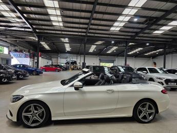 Mercedes-Benz C Class 2.1 C220d AMG Line (Premium Plus) Cabriolet G-Tronic+ Euro 6 (s/
