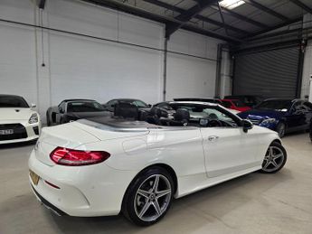 Mercedes-Benz C Class 2.1 C220d AMG Line (Premium Plus) Cabriolet G-Tronic+ Euro 6 (s/
