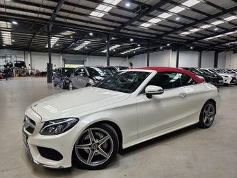 Mercedes-Benz C Class 2.1 C220d AMG Line (Premium Plus) Cabriolet G-Tronic+ Euro 6 (s/