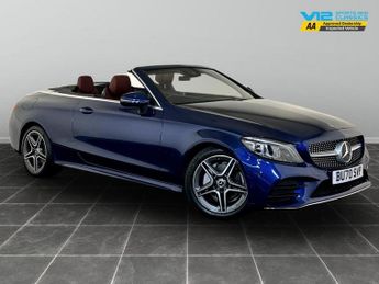 Mercedes-Benz C Class 2.0 C220d AMG Line (Premium) Cabriolet G-Tronic+ Euro 6 (s/s) 2d