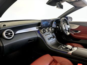 Mercedes-Benz C Class 2.0 C220d AMG Line (Premium) Cabriolet G-Tronic+ Euro 6 (s/s) 2d