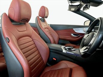 Mercedes-Benz C Class 2.0 C220d AMG Line (Premium) Cabriolet G-Tronic+ Euro 6 (s/s) 2d