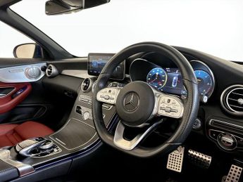 Mercedes-Benz C Class 2.0 C220d AMG Line (Premium) Cabriolet G-Tronic+ Euro 6 (s/s) 2d